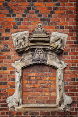 Helsingor church wall