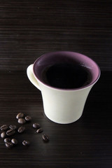 Obraz na płótnie Canvas Coffee and grain