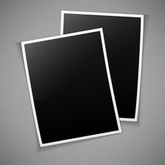 Photo frames- vector illustration.