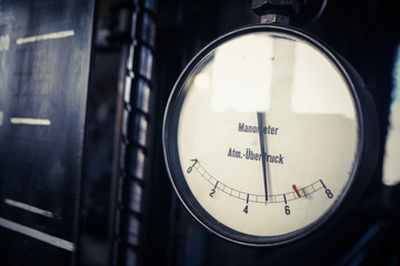 Old pressure gauge