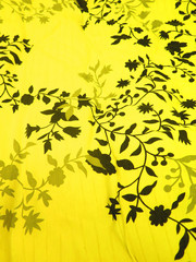 silhouette on duvet cover