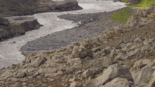 Mountain stream on Iceland, steadycam, slow motion shot at 240fps
