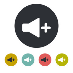 Obraz premium Volume icon