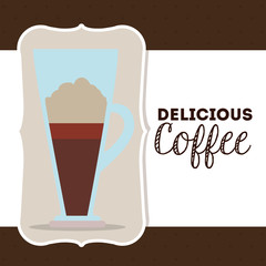 delicious coffee design 