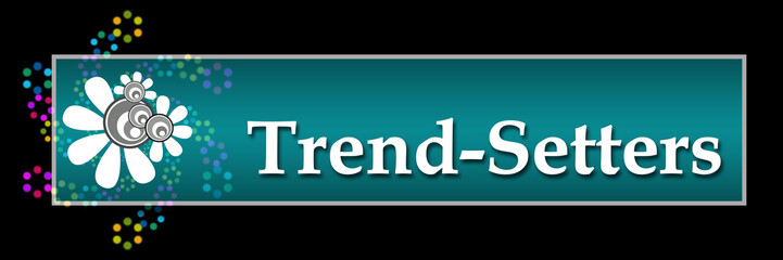 Trend Setters Black Colorful Neon Horizontal 