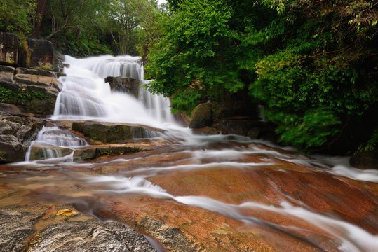 Fototapeta Chin Far Waterfall in Penang Island