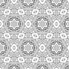 Primitive simple  grey retro pattern