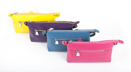 woman wallet colorful 