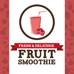 fruit smoothie design 