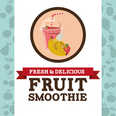 fruit smoothie design 