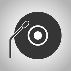 Vinyl record icon