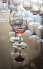 Wine glasses
