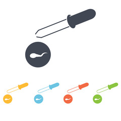 Sperm and egg icon