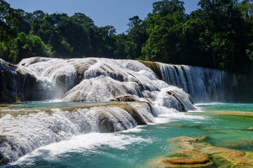 Agua Azul waterfalls, Chiapas, Mexico