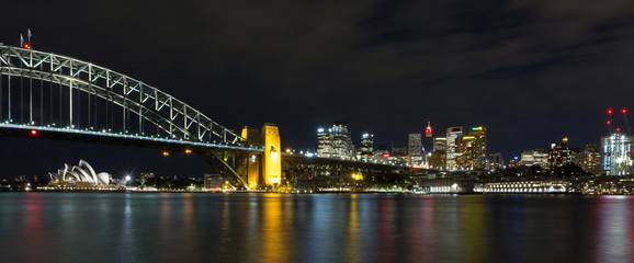 Sydney Skyline by night