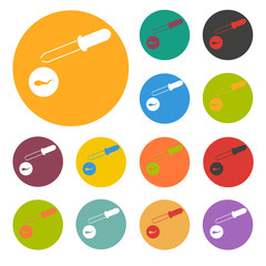 Sperm and egg icon