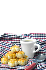 cookie and tea