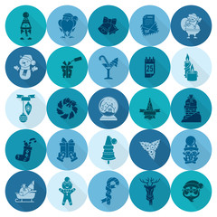 Christmas and Winter Icons Collection