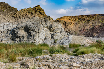 Fototapeta na wymiar Colorful rocks Oman