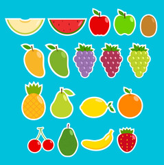 Fruit Sticker Collection