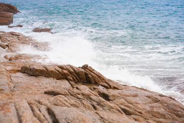 A view of tropical sea landscape