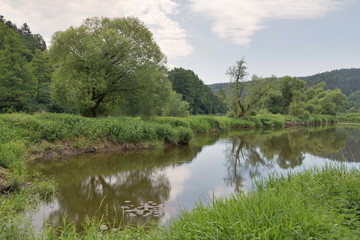 REgen bei Hirschling, Bayern