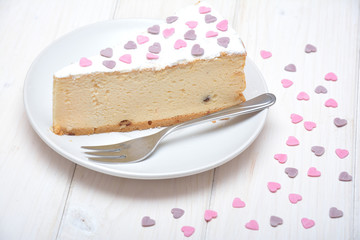 Cheesecake for Valentine's day
