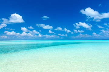 beach with  Maldives