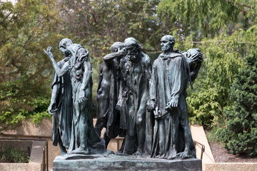 The Burghers of Calais in the Hirshhorn Museum in Washington DC.  This is one of the dozen allowed...
