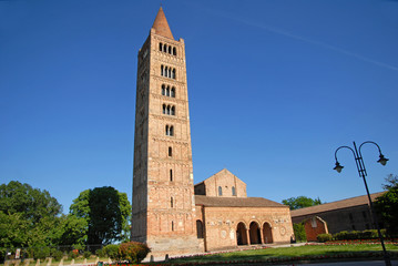 Pomposa Abbey, the most important northern Italy Benedictine monastery