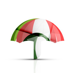 Umbrella protection logo