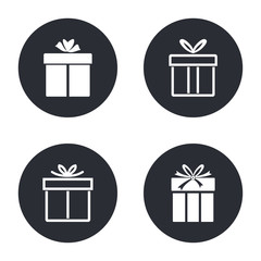 Gift Box icons set.