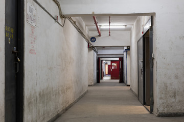 Industrial center corridor
