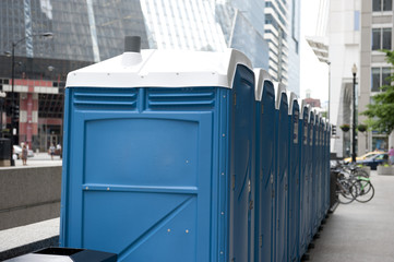 Toilet Closets on Street