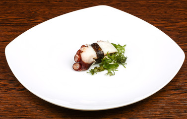 Octopus sushi
