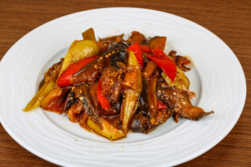 Roasted vegetables