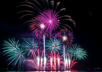 International Fireworks Festival at Pattaya, Thailand