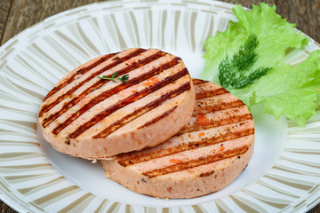 Grilled fishcake