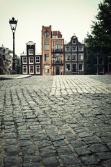 Fototapeta premium Amsterdam street