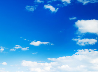 blue sky background with white clouds