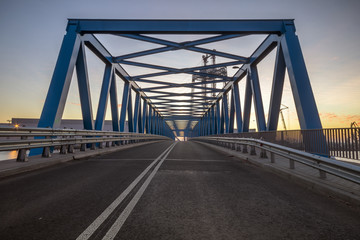Most na Ostrów Brdowski w Szczecinie