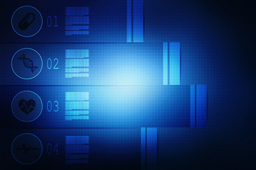 Medical abstract background