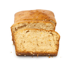 sliced orange cake