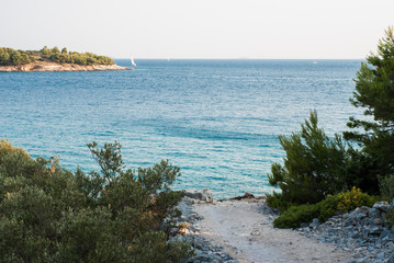 Beaches of Murter Islands, Dalmatia Croatia