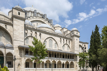 Suleymaniye Mosque in Fatih district of Istanbul, Turkey