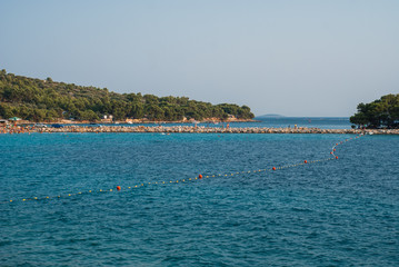 Fototapeta na wymiar Beaches of Murter Islands, Dalmatia Croatia