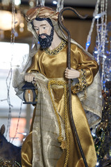 Saint Joseph in the Nativity Scene