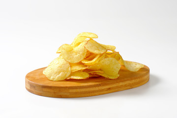 Crunchy potato chips
