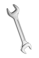 Spanner Isolated on White