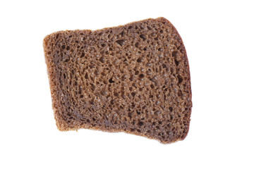 Piece of black bread